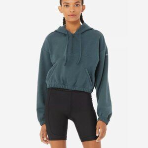 Alo Yoga Stadium Half Zip Hoodie Womens